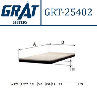 KABIN FILTRESI - (CHEVROLET: CAPTIVA "2.0D" 2006> OPEL: ANTARA "2.0CDTI" 2006>) resmi