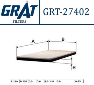 KABIN FILTRESI ( ALFA ROMEO : GIULIETTA 1.4TB 1.6JTDM 10-) resmi