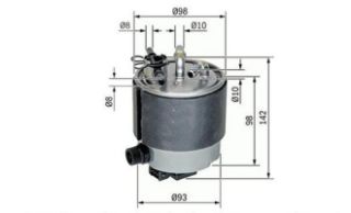 MAZOT FILTRESI -  (ACIK TIP SUNGERLI)-(NISSAN: QASHQAI 07>11 "1.5 DCI" RENAULT: KALEOS "2.0 DCI" 4×4) resmi