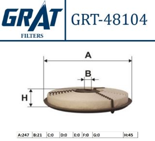 HAVA FILTRESI - (SUZUKI: SWIFT-MACAR 96>02/SWIFT 89-96 "1.3 GA13A"/SWIFT 94-05 "1.3I GA13B"/SWIFT 94-05 "1.6I G16B" ) resmi