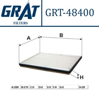 KABIN FILTRESI - (SUZUKI: GRAND-VITARA 06>11  ) resmi
