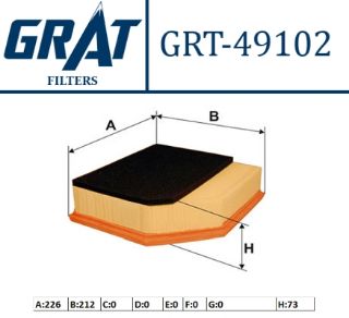 HAVA FILTRESI ( VOLVO: S60 2.4D - V70 II KOMBI 2.4DS) resmi