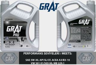 MOTOR YAĞI 4 LİTRE 5W30 TAM SENTETİK API SL / CF resmi