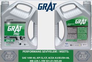 MOTOR YAĞI 5 LİTRE 10W40 YARI SENTETİK API SL / CF resmi