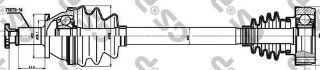 ÖN  AKS SOL CORDOBA İBİZA FABİA POLO 1,2 / 1,4 16V / 1,9SDI 99>07 resmi