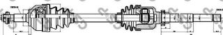 AKS SAĞ KOMPLE P407 C5 III (DIS FREZE:28 İÇ FREZE:24 BOY:951MM) DV6 (1,6HDI 16V) EW10J4 EW10A (2,0 16V) EW7J4 EW7A (1,8 16V) P508 BEAR SANZIMAN resmi