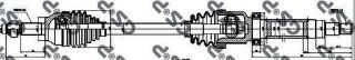 ÖN  AKS SAĞ KOMPLE FİESTA V 02>08 FUSİON 01>12 1,4TDCI (DIS FREZE: 25, İÇ FREZE: 23, UZUNLUK: 914MM, CONTA CAPI: 53MM) resmi