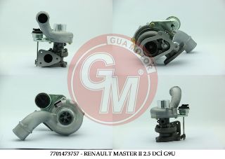 TURBO ŞARJ MASTER II 2.5 DCI G9U 110BG 120 BG resmi