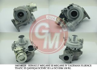 TURBO ŞARJ MEGANE III - MEGANE IV -TALISMAN - FLUENCE - TRAFİC III - QASHQAI - SCENİC III 1.6 DCI R9M 130 BG resmi