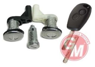 KAPI KİLİTİ FİŞEK TK 3 LÜ SET KUMANDALI ANAHTAR İLE RENAULT D.LOGAN 2007- resmi