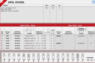 SİBOP GAYDI G0884 IN 4 EX 4 ASCONA 1.6 DİZEL-8V resmi