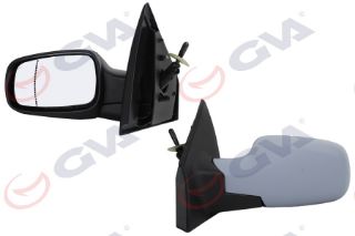 DIŞ DİKİZ AYNASI SOL CLİO 06 MEKANİK ISITMALI ASTARLI ASFERİK 2 FİŞ VM-6136PAL resmi