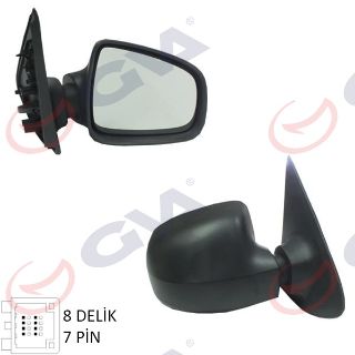 DIŞ DİKİZ AYNASI SAĞ LOGAN SANDERO-MCV 12 ELEKTRİKLİ ISITMALI KONVEKS 7 FİŞ VM-6804EHSR resmi
