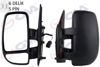 DIŞ DİKİZ AYNASI SOL MASTER-MOVANO 04 ELEKTRİKLİ ISITMALI KONVEKS 5 FİŞ VM-969EHL resmi