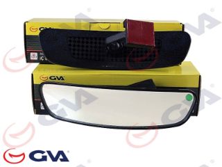 İÇ DİKİZ AYNASI ÜNİVERSAL KOLLU 5-E R320 SİYAH 249X64MM DİK-EĞİK KOLLU BOMBELLİ 1.615.056 resmi