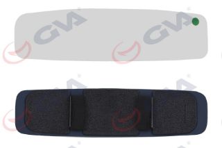 İÇ DİKİZ AYNASI ÜNİVERSAL LASTİKLİ GEÇME 300X80MM CİCİ GEÇME-2 R450 ÇOK BOMBELLİ 549.040 resmi