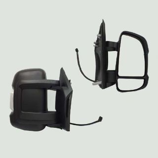 DIŞ DİKİZ AYNASI SAĞ DUCATO-BOXER-JUMPER 06 MEKANİK SİNYALLİ KISA KOL KONVEKS 2 FİŞ VM-6201R resmi