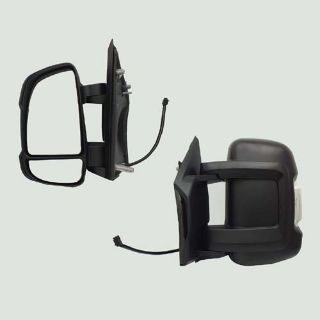 DIŞ DİKİZ AYNASI SOL DUCATO-BOXER-JUMPER 06 MEKANİK SİNYALLİ KISA KOL KONVEKS 2 FİŞ VM-6201L resmi