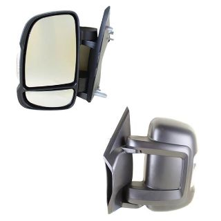 DIŞ DİKİZ AYNASI SOL DUCATO-BOXER-JUMPER 06 ELEKTRİKLİ ISITMALI SİNYALLİ ORTA UZUN KOL KONVEKS 8 FİŞ VM-6202EHL resmi
