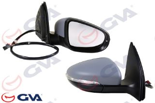 DIŞ DİKİZ AYNASI ELEK.ISITMALI SAĞ GOLF6 09-12 KATLANIR SİNYALLİ ASTARLI ÇEVRE AYDINLATMA HAFIZA resmi