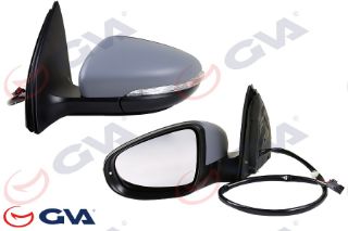 DIŞ DİKİZ AYNASI ELEK.ISITMALI SOL GOLF6 09-12 KATLANIR SİNYALLİ ASTARLI ÇEVRE AYDINLATMA resmi