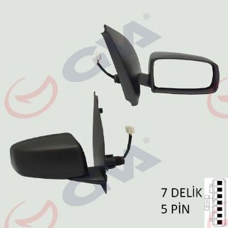 DIŞ DİKİZ AYNASI SAĞ PANDA 03 ELEKTRİKLİ ISITMALI KONVEKS 5 FİŞ VM-663EHR resmi