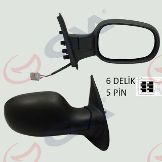 DIŞ DİKİZ AYNASI SAĞ MİCRA 03 ELEKTRİKLİ ISITMALI KONVEKS 5 FİŞ VM-222 EHR resmi