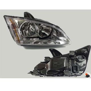 FAR SİNYAL SAĞ FOCUS 11/04-01/08 ELEKTRİKLİ H7 H1 KROM resmi