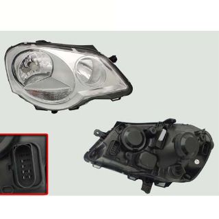 FAR SİNYAL SAĞ POLO 9N 1.2 1.4 10.2001-11.2009 1.4TDİ 05-09 1.4FSİ 02-06 1.6 16V 06-09 1.9SDİ 1.9TDİ 2001-2009 ELEKTRİKLİ H7 H1 resmi