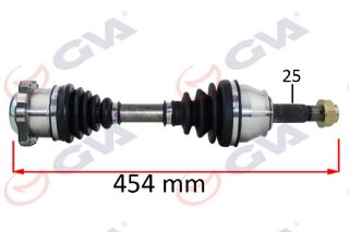 KOMPLE AKS SOL PALİO-ALBEA 1.3 MTJ 03-07 454MM resmi