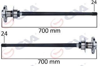 AKS ARKA SET ORS RULMANLI M131 SLX 2000 YM KALIN RULMAN resmi