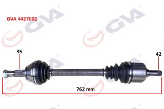 KOMPLE AKS SOL DUCATO-BOXER-JUMPER 2.5 D 94-02 18Q 762MM resmi