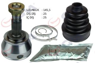 AKS KAFASI DIŞ ÖN LİNEA 1.6 MJT 07- -FİORİNO 1.3 MJT A/T 08-13 25X25X51.1 145.5MM resmi