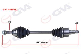 KOMPLE AKS SOL FOCUS 1.4 16V DAW-DBW 98-04 633MM resmi