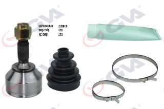 AKS KAFASI DIŞ ÖN C3 1.4 HDI 02- 70HP 21X21X48 140.5MM resmi