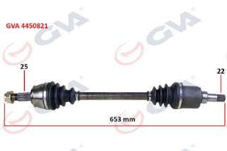 KOMPLE AKS SOL BİPPER 1.4 HDI 07 653MM resmi