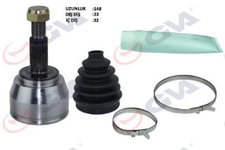 AKS KAFASI DIŞ ÖN LAGUNA I 1.6 16V 93-01 23X32X56.3 147.5MM resmi