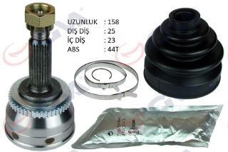 AKS KAFASI DIŞ ÖN ACCENT ADMIRE 1.5CRDI 03-06 ABSLİ 44DİŞ 25X23X50 158MM resmi