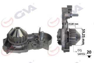 DEVİRDAİM KANGOO 97 CLİO II 98-05 MEGANE 96 E7J RN-RT-RXE 1.4 PA633 resmi