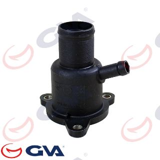 TERMOSTAT YUVASI FLANŞI CLİO-KANGOO-MEGANE-DACIA LOGAN 1.4-1.6 K4J-K4M PLASTİK / BORULU resmi