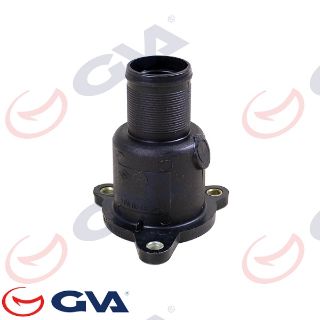 TERMOSTAT YUVASI FLANŞI CLİO-KANGOO-MEGANE-DACIA LOGAN 1.4-1.6 K4J-K4M PLASTİK / BORUSUZ resmi