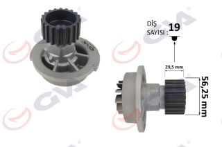 DEVİRDAİM CHEVROLET KALOS 1.4 LACETTİ 1.4-1.6 NUBIRA 1.6 05 resmi
