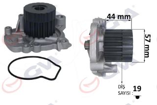 DEVİRDAİM HONDA CİVİC VI 1.4İ 95-01 -CİVİC VI 1.5 94-97 resmi