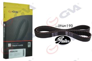 TRİGER KAYIŞI 094X190 TOYOTA COROLLA 1.6 16V 87-92 HONDA CİVİC 1.5 8V 74-78 CARINA FF 1.5 resmi