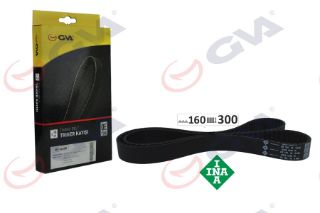 TRİGER KAYIŞI 160X300 PASSAT 2.0TDI 07 CBAA /CBAB /CBAC /CBBB /CBDC resmi