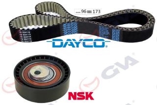 EKSANTRİK GERGİ KİTİ 096X173 DACİA LOGAN 1.4-1.6 04-SANDERO 1.4-1.6 08-DOKKER 1.6 16V K015662XS resmi