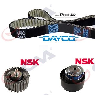 EKSANTRİK GERGİ KİTİ 178X300 DUCATO 2.3D- JTD 06 DAILY II-III 02 F1AE0481C DAYCO KAYIŞ resmi