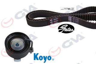 EKSANTRİK GERGİ KİTİ 117X220 CMAX 1.6 16V-FOCUS 1.4-1.6 16V-FIESTA 1.2-1.4-1.6 16V- K015669XS resmi