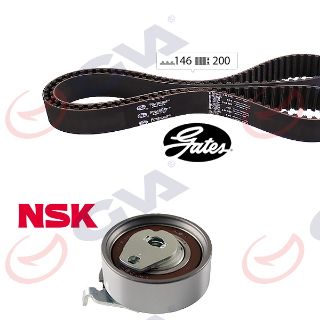 EKSANTRİK GERGİ KİTİ 146X200 VECTRA A-OMEGA A-ASTRA F-CALIBRA-KADETT E 1.8İ-2.0İ 8V 18SV-C18NZ-20NE resmi