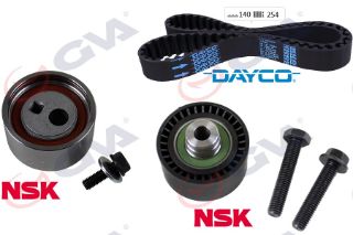 EKSANTRİK GERGİ KİTİ 140X254 P206-306-PARTNER-BERLİNGO-JUMPY-SCUDO-COROLLA 1.9D 98 DW8 resmi